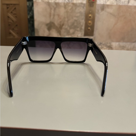 Celine CL400 30F Oversize Square Sunglasses - Picture 5 of 8